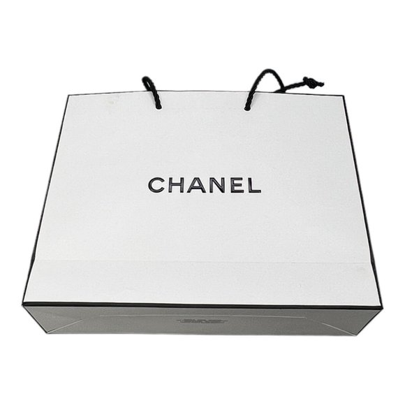 Chanel Gift Bag Set Authentic Pouch Tissue Paper and Gift Bag - Picture 2 of 9